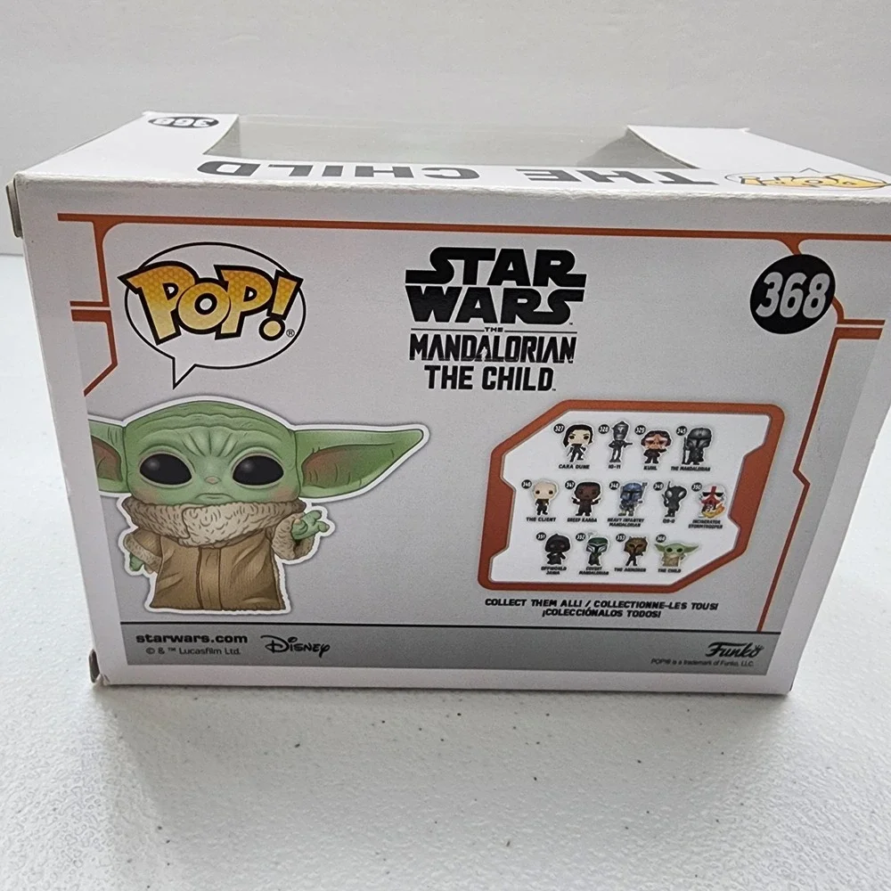 The Child Starwars Mandalorian 368, 378, 379 New In Box Lot Of 3